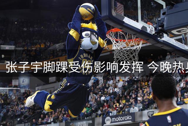 张子宇脚踝受伤影响发挥 今晚热身赛出战时间受控